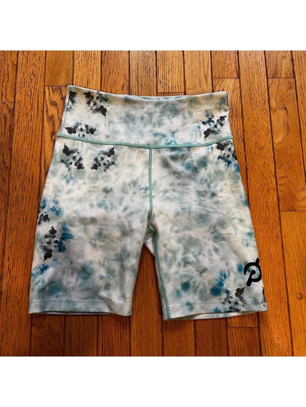 Peloton Medium Tie-Dye Biker Shorts